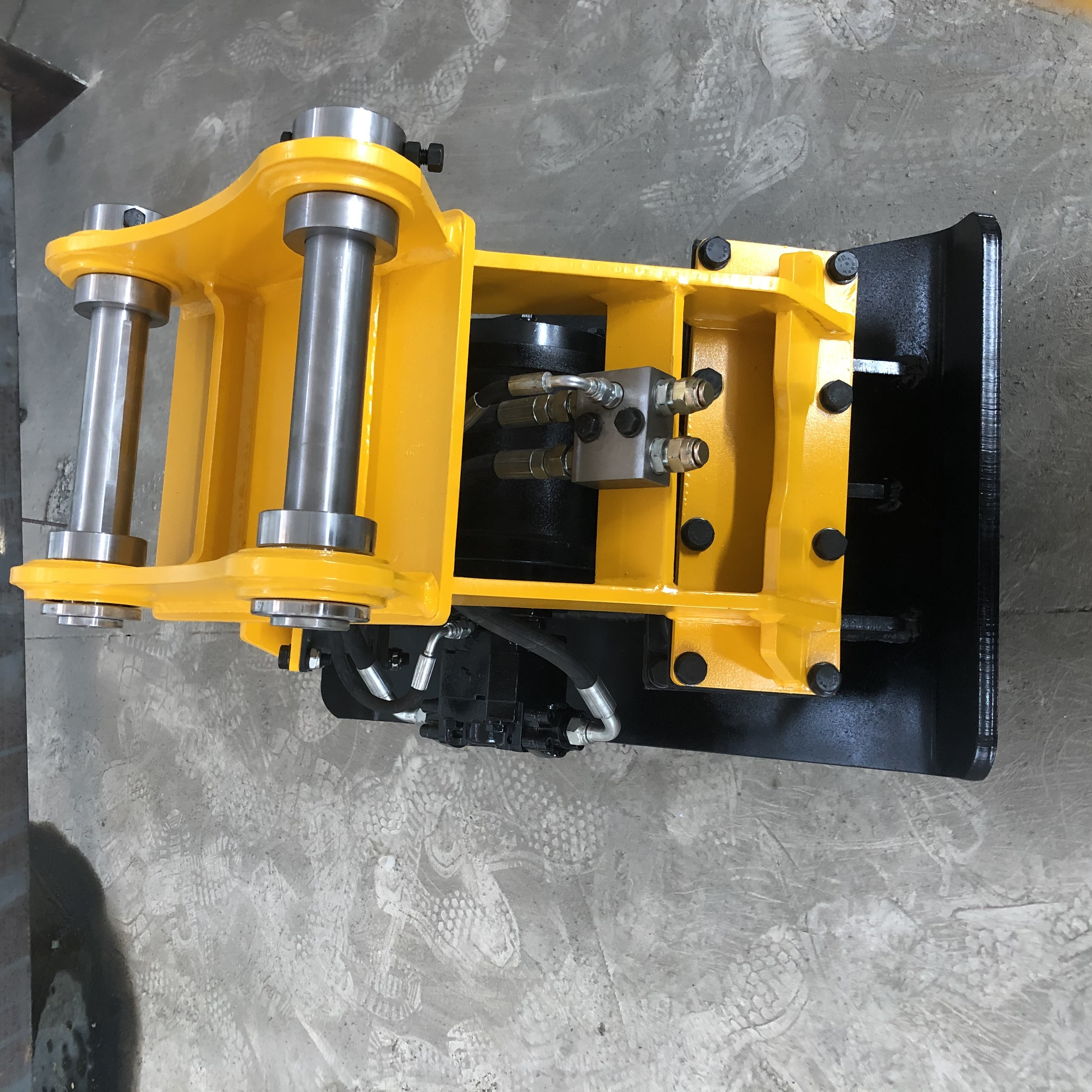 Hydraulic Flat Compactor Attachment for Excavators Construction Machinery