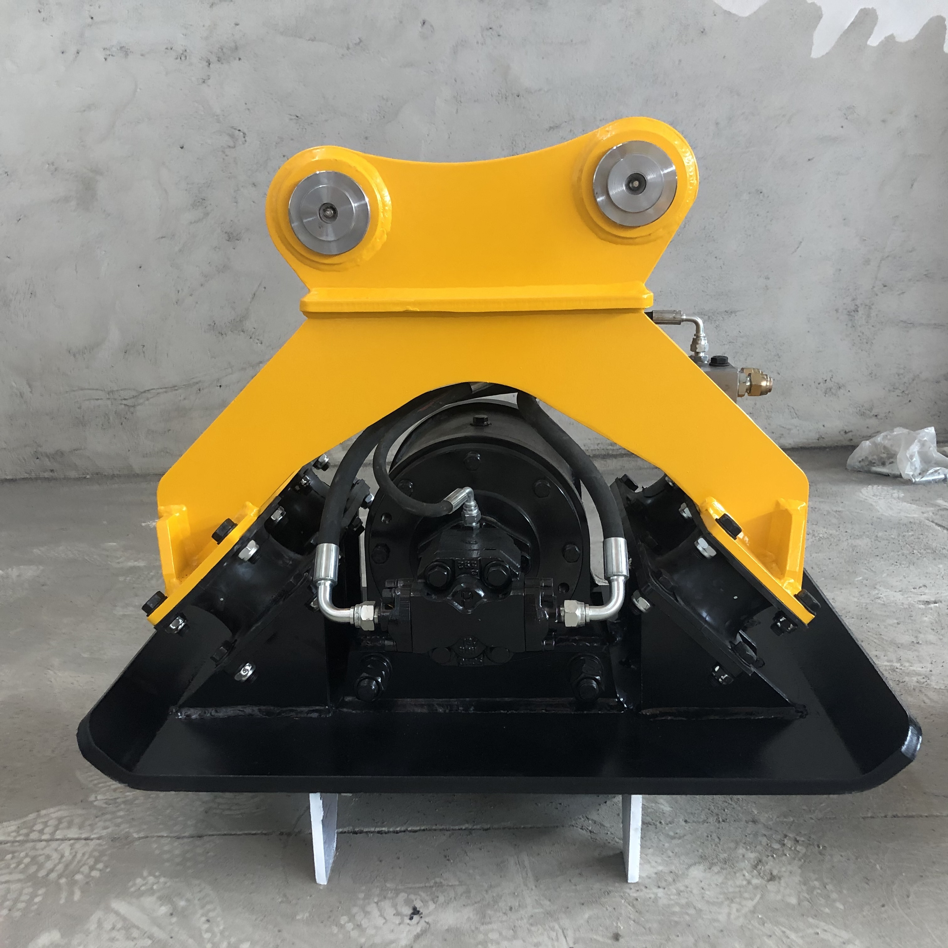 Hydraulic Flat Compactor Attachment for Excavators Construction Machinery