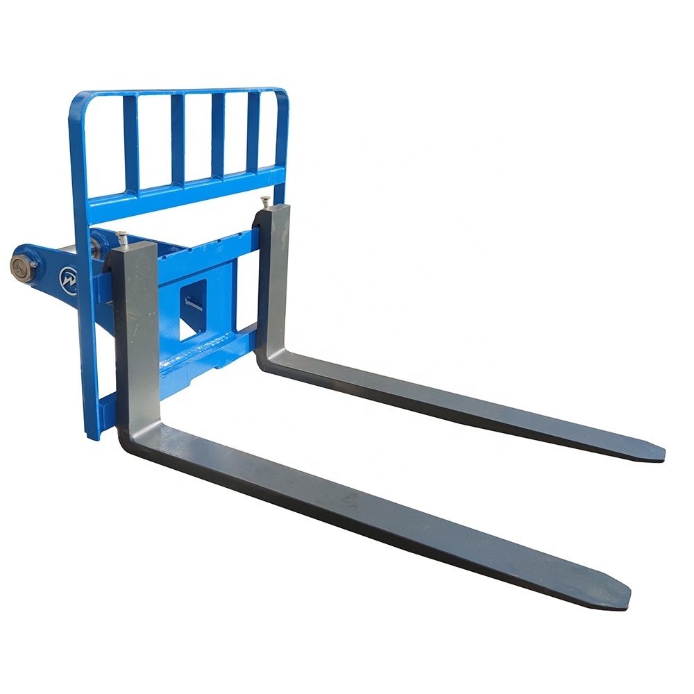 Weixiang Mini Series Skid Steer Loader/forklift/tractor Attachment Pallet Fork Price /excavator Attachment