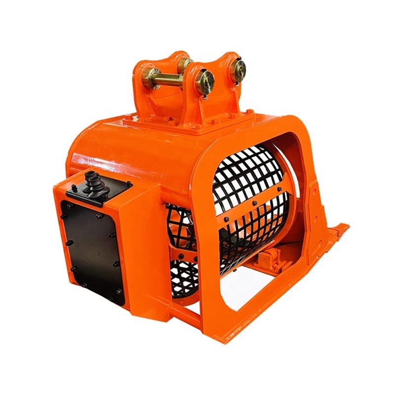 Weixiang High Quality Multifunction Rotary Soil Screening Bucket For 10-15Ton