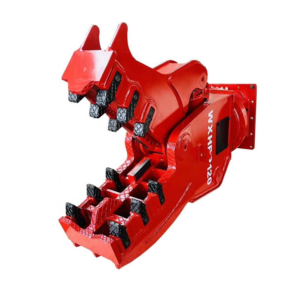 Excavator Hydraulic Concrete Rotating Pulverizer