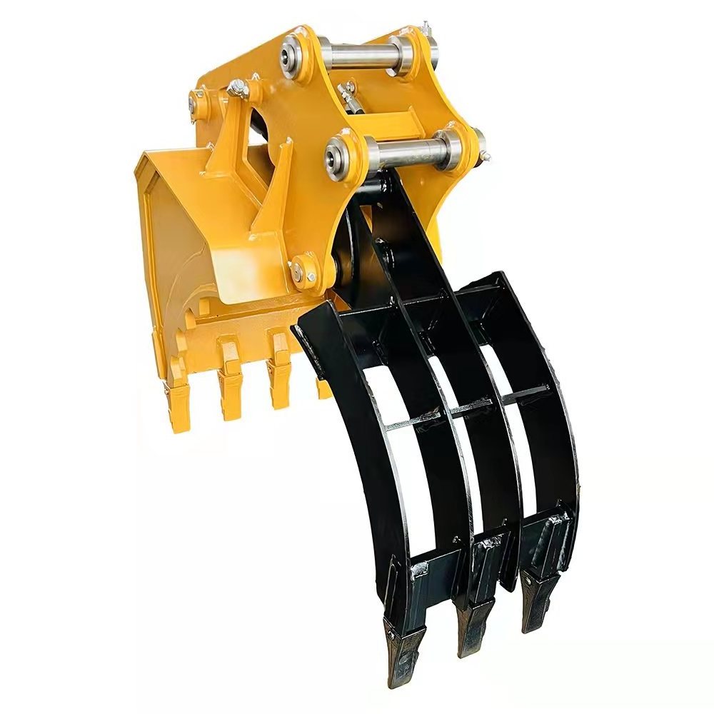 Weixiang  factory price OEM CE/ISO mini excavator hydraulic rotating grab bucket for sale