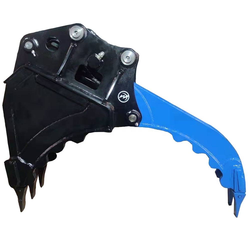 Weixiang  factory price OEM CE/ISO mini excavator hydraulic rotating grab bucket for sale