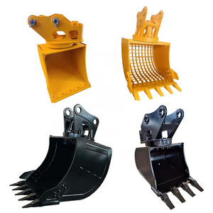 Weixiang  Digging Teeth For Tractor Bucket Ditch Cleaning Bucket Excavator Crusher Bucket