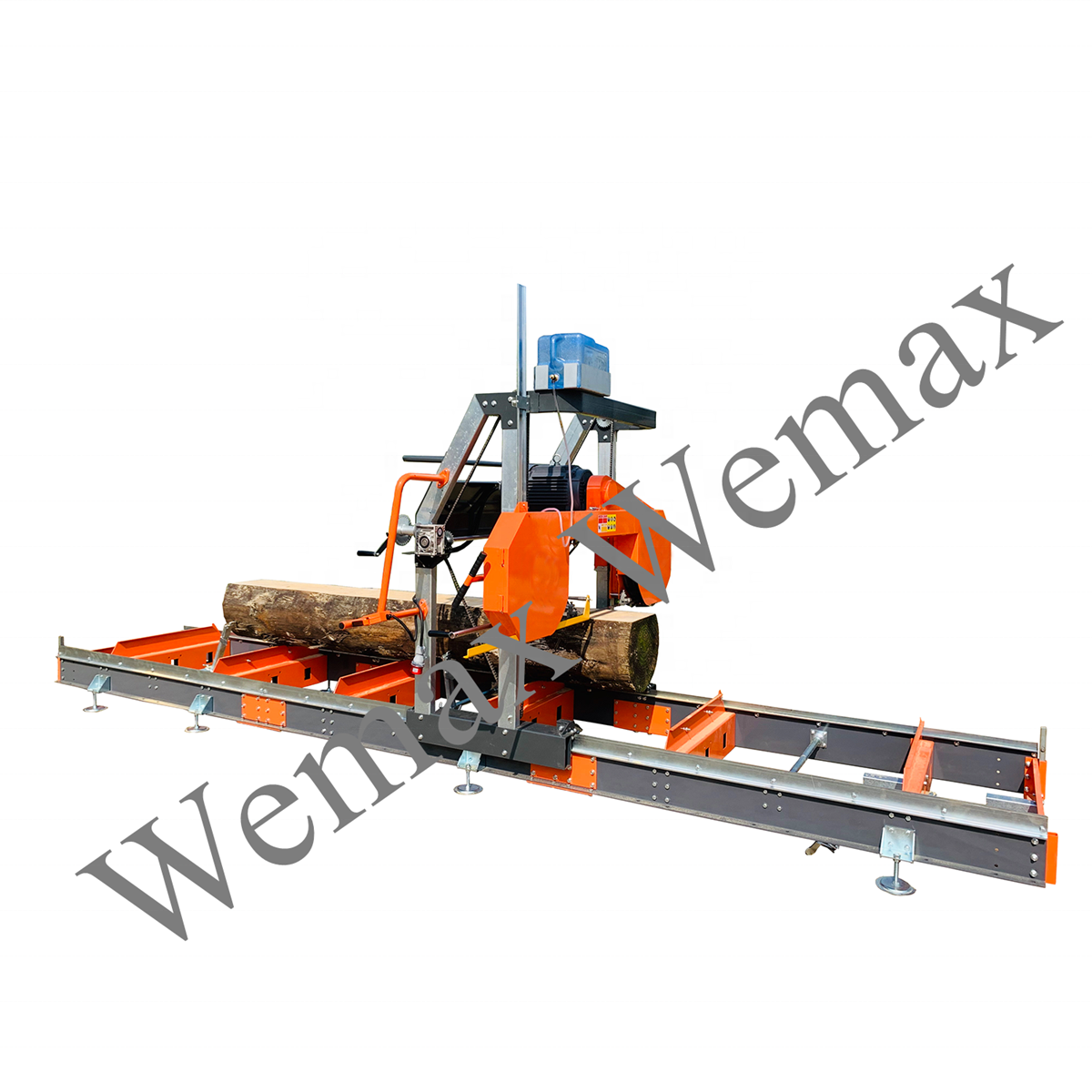 Chain  Portable Swing Blade Sawmill / Horizontal Saw Mill