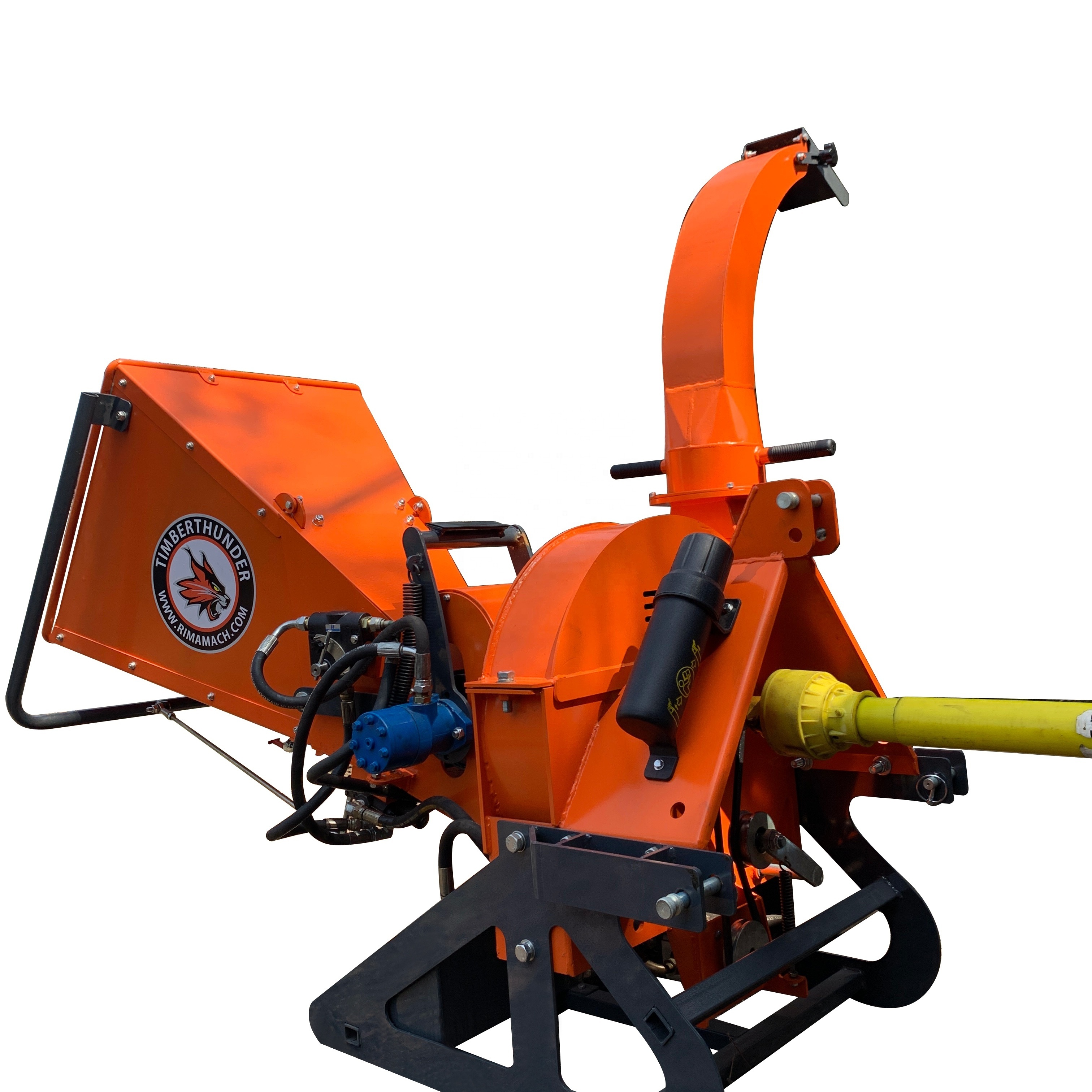 Wood Chipper Grinder Hammer Mill , Mobile Crusher Sawdust Making Shaving Machine ,   Garden Branch Crusher Chipper