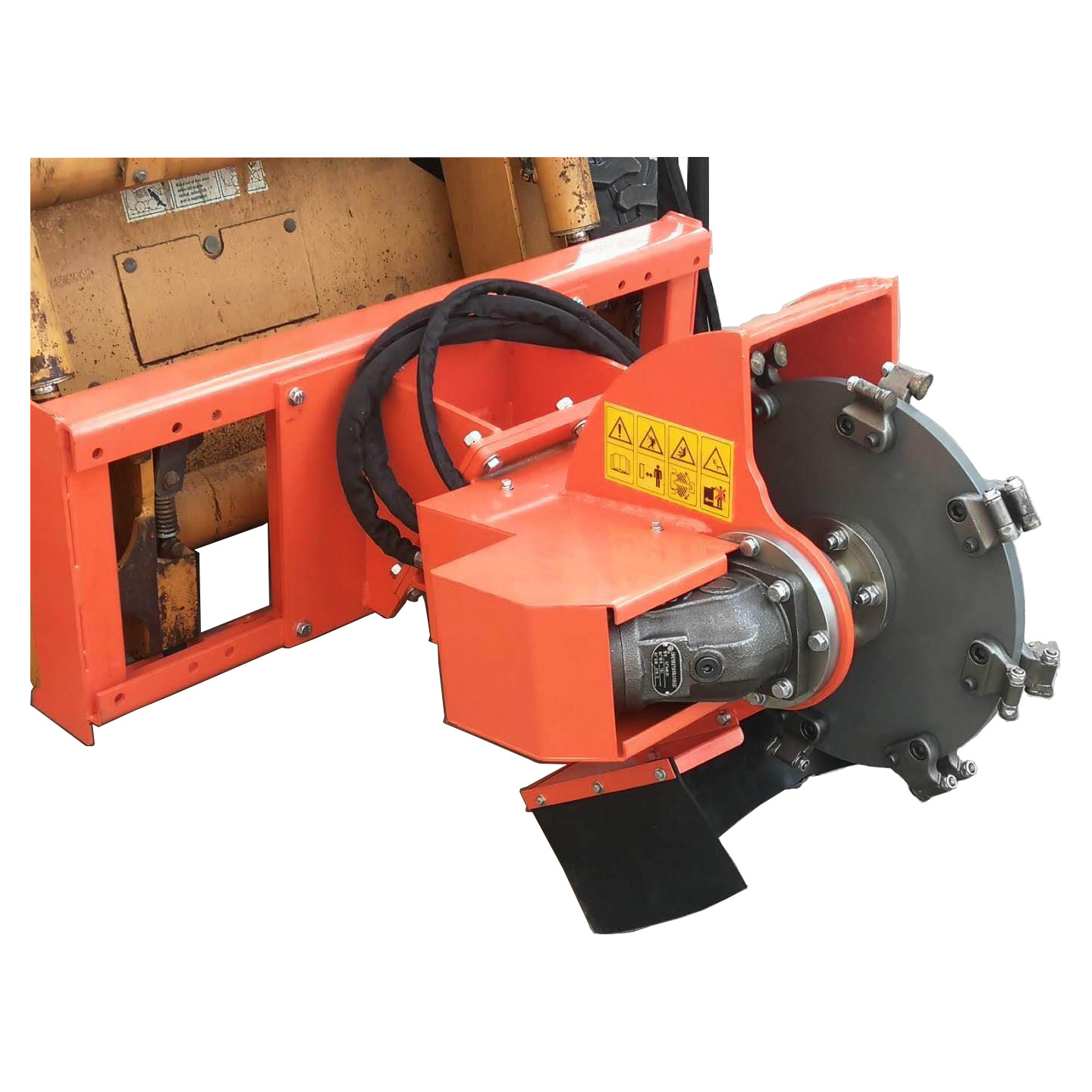 Stump grinding machine attached on excavator,front loader,skid steer stump grinder