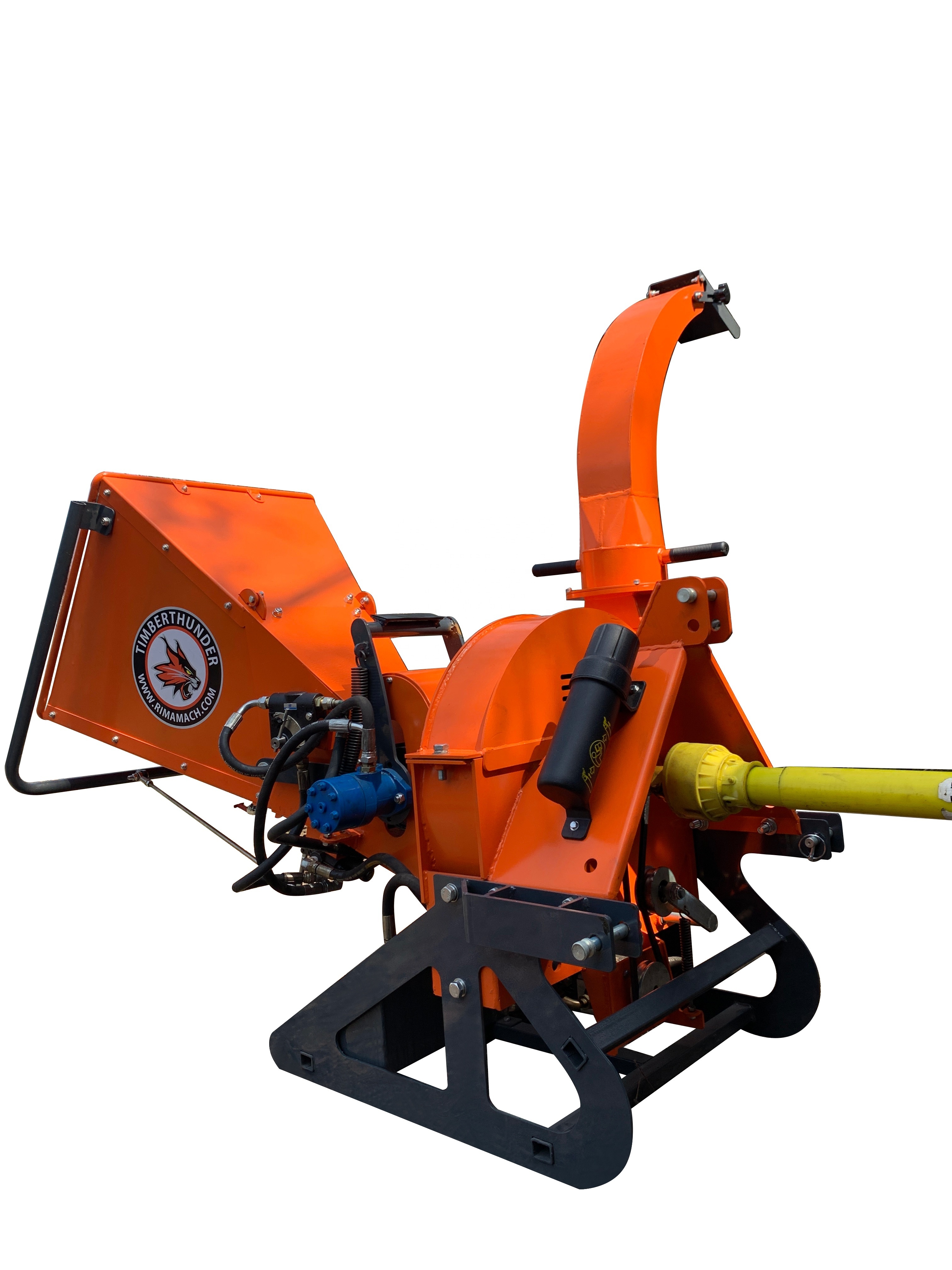 Wood Chipper Grinder Hammer Mill , Mobile Crusher Sawdust Making Shaving Machine ,   Garden Branch Crusher Chipper