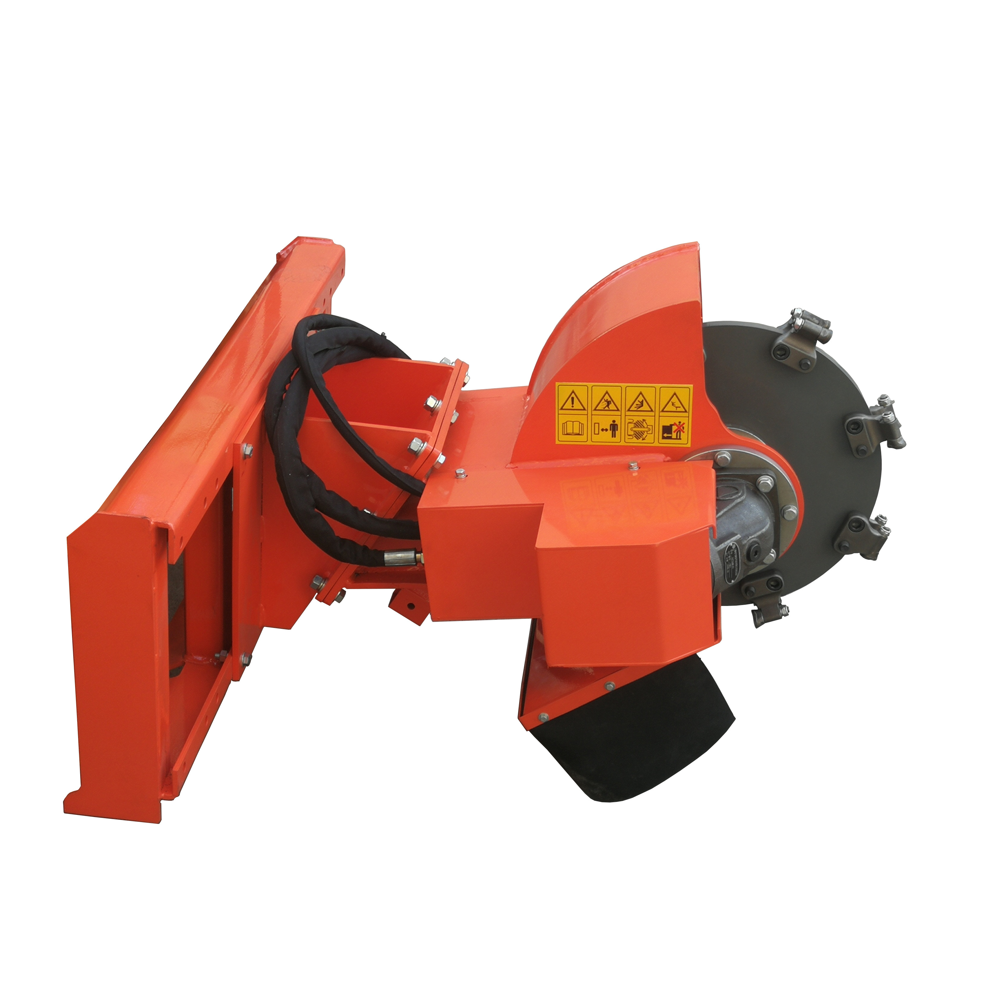 Stump grinding machine attached on excavator,front loader,skid steer stump grinder