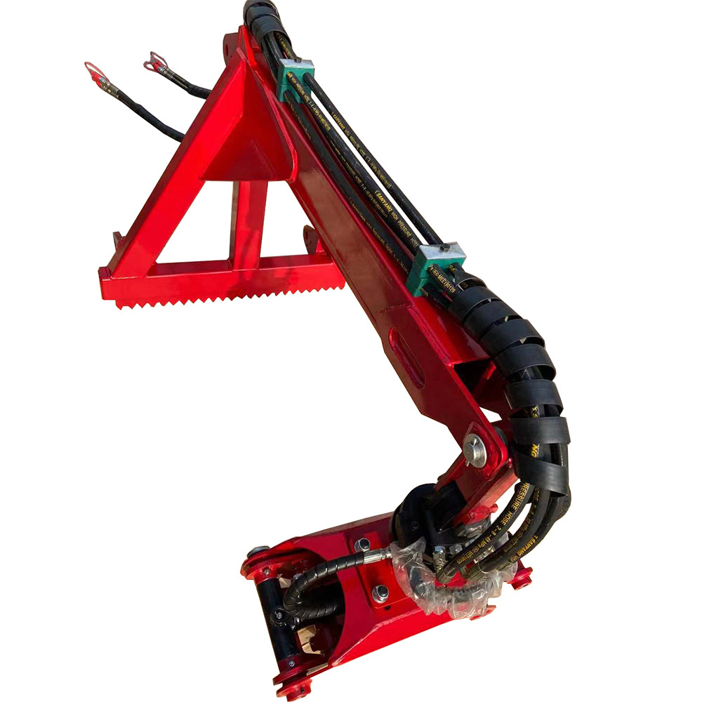 3 Point Linkage Tractor Mounted Log Grab Hydraulic Log Skidder Grapple