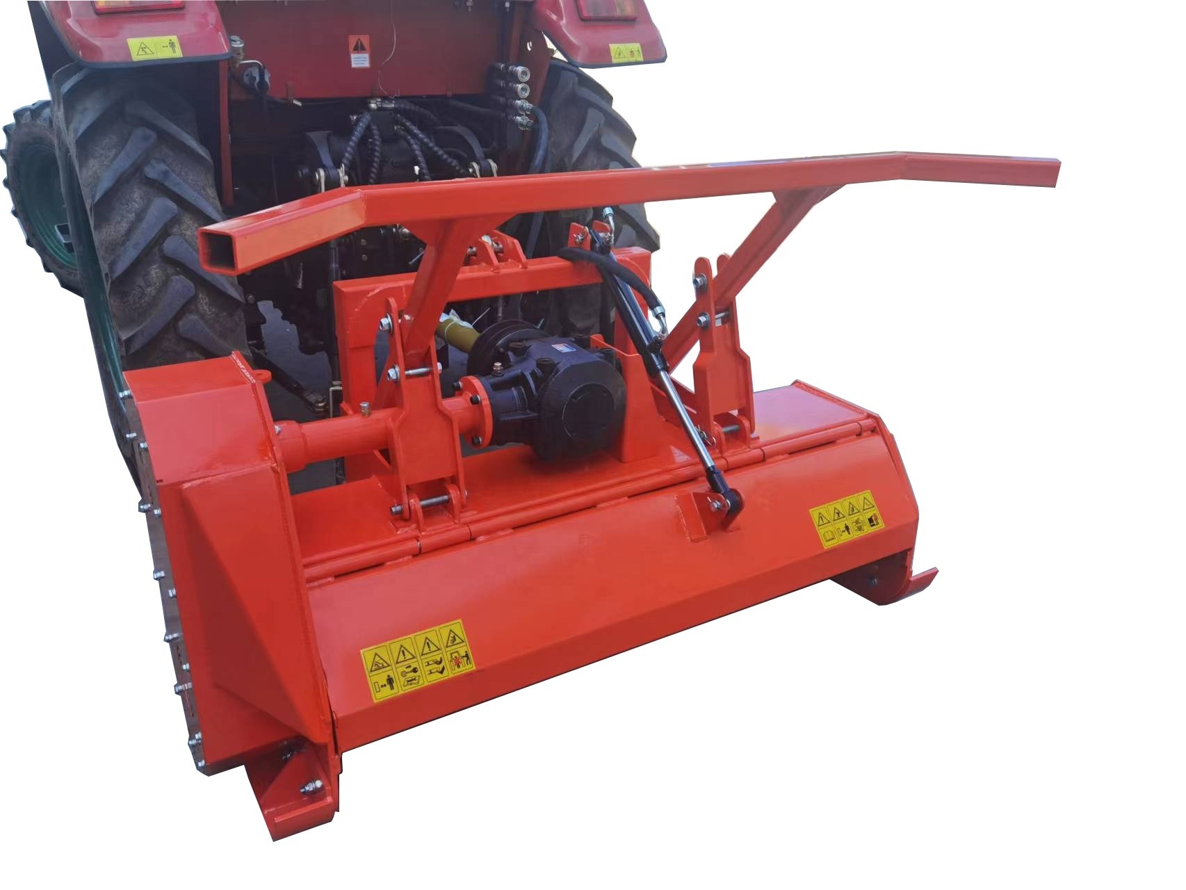 PTO foresry mulcher wood cutter with drum for tractor