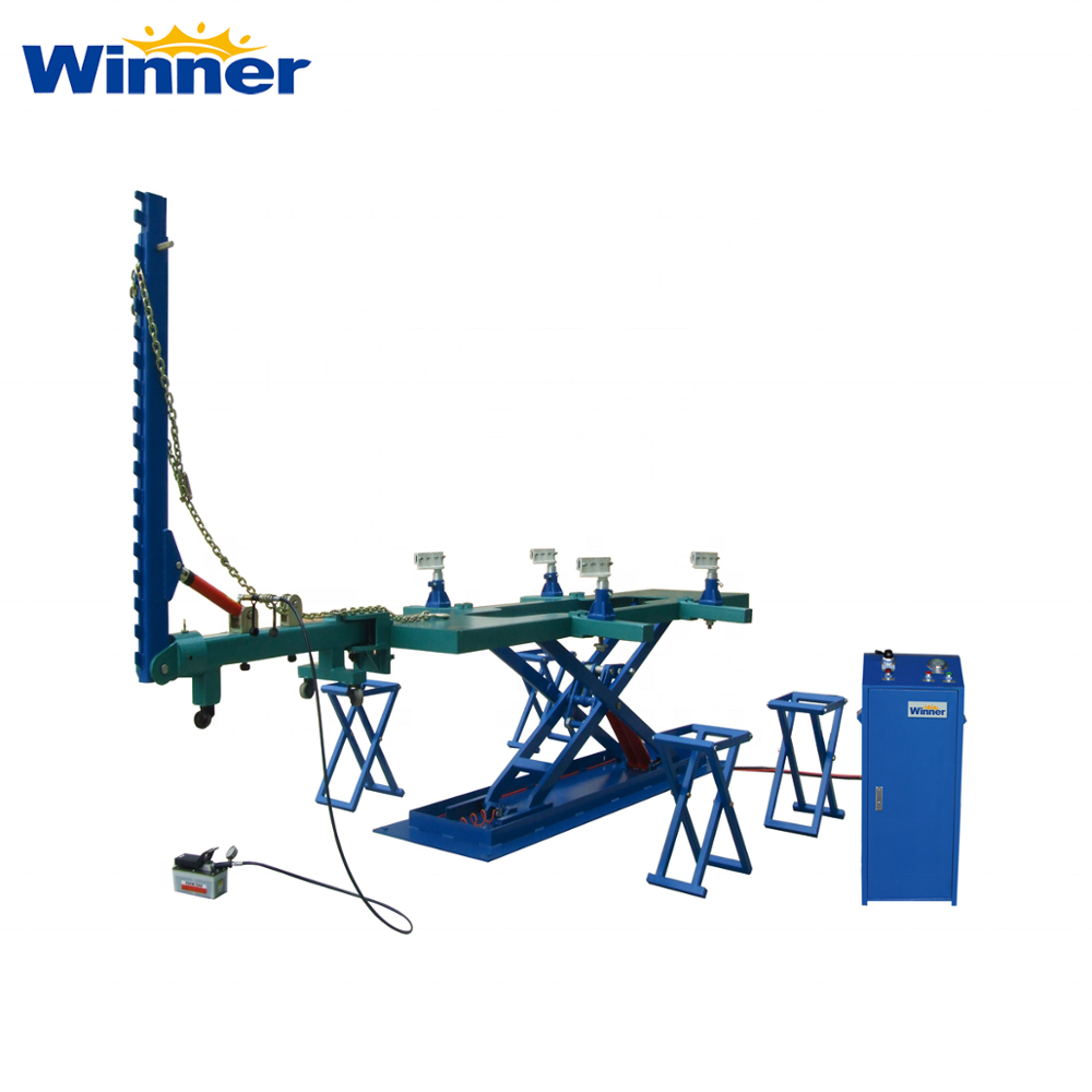 M8 Garage Workshop Equipment Factory Price Automotive Chassis Frame Bench Auto Frame Pulling Machine Car O Liner Frame Machine