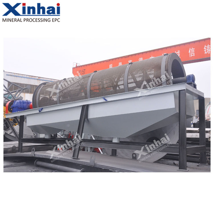 Gold Ore Machine Process Equipment , Small Scale Washing Plant For Alluvial Gold