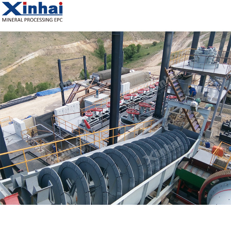 High Quality Chrome Ore Washing Plant Equipment , Chromite Ore Processing Beneficiation Plant Machine