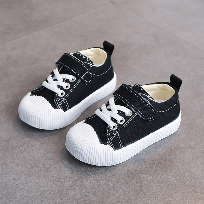 Children's toddler shoes autumn new breathable casual shoes soft soled baby canvas shoes