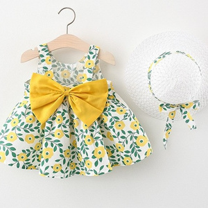 Summer new children's dress girls baby sleeveless princess skirt baby suspender skirt