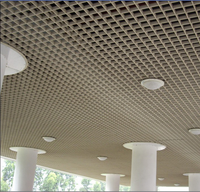 2020 Hot Sale Office Aluminum open cell ceiling Metal Ceiling tiles/grate aluminum ceiling tile