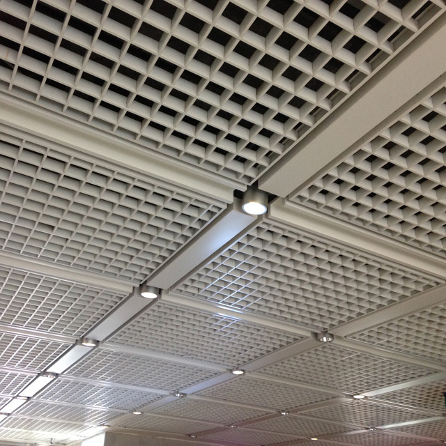 2020 Hot Sale Office Aluminum open cell ceiling Metal Ceiling tiles/grate aluminum ceiling tile