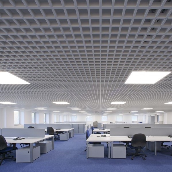 2020 Hot Sale Office Aluminum open cell ceiling Metal Ceiling tiles/grate aluminum ceiling tile