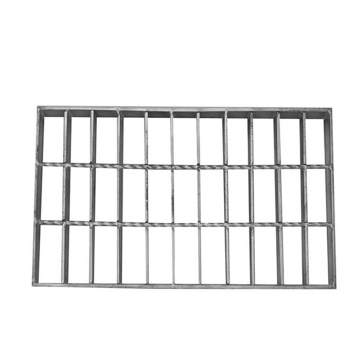 customized galvanized welded steel grill/grates floor storm drainage trench cover factory size of steel grating cover drainage d