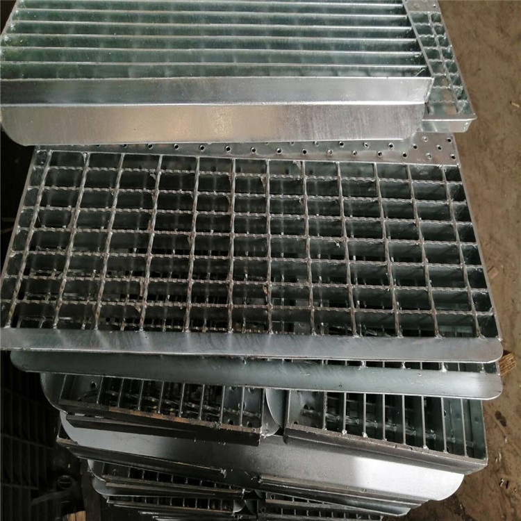 Manufacturer high quality stainless hot dip galvanized catwalk steel grating anti slip stair tread grating