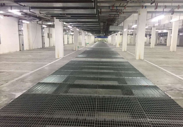 building materials galvanized steel floor grating carbon steel platform floor grating in construction real estate