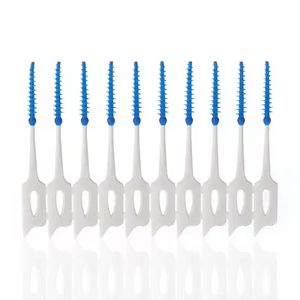 Reusable Personal Care Teeth Cleaning Interdental Brushes Oral Plastic Toothpick with PP or Rubber Material for Adults