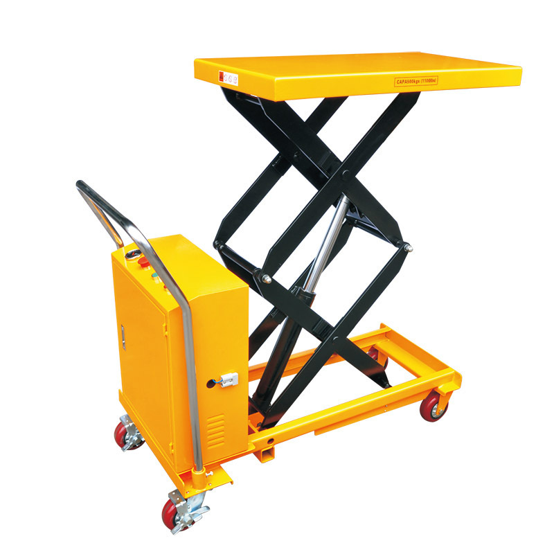 china factory hand manual lift table hydraulic lift work platform office factory warehouse movable lift scissors platform