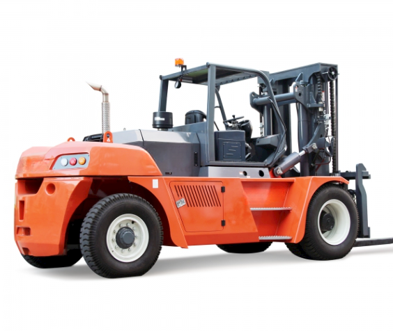 Heavy duty Forklift low price carriage 10ton-30ton cabin diesel forklift with fork positioner and japanese engine