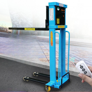 Pallet Stacker Hydraulic Small Hand Remote Control Electric Forklift Manual Portable 500 kg 1000kg Hand Pushed Forklift