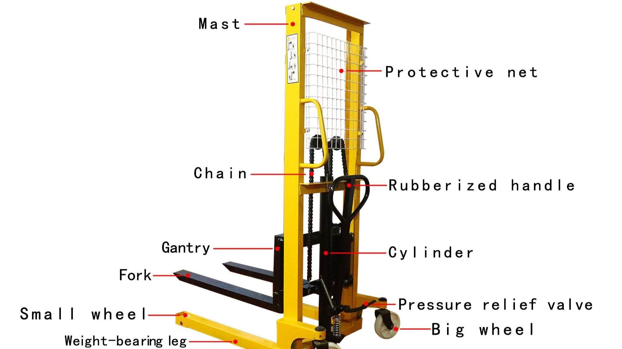 On Sale Gearbox Power Hand Fork lifter 3 Ton Second Hand Forklift Truck 5t Gearbox Electro Forklift Hand