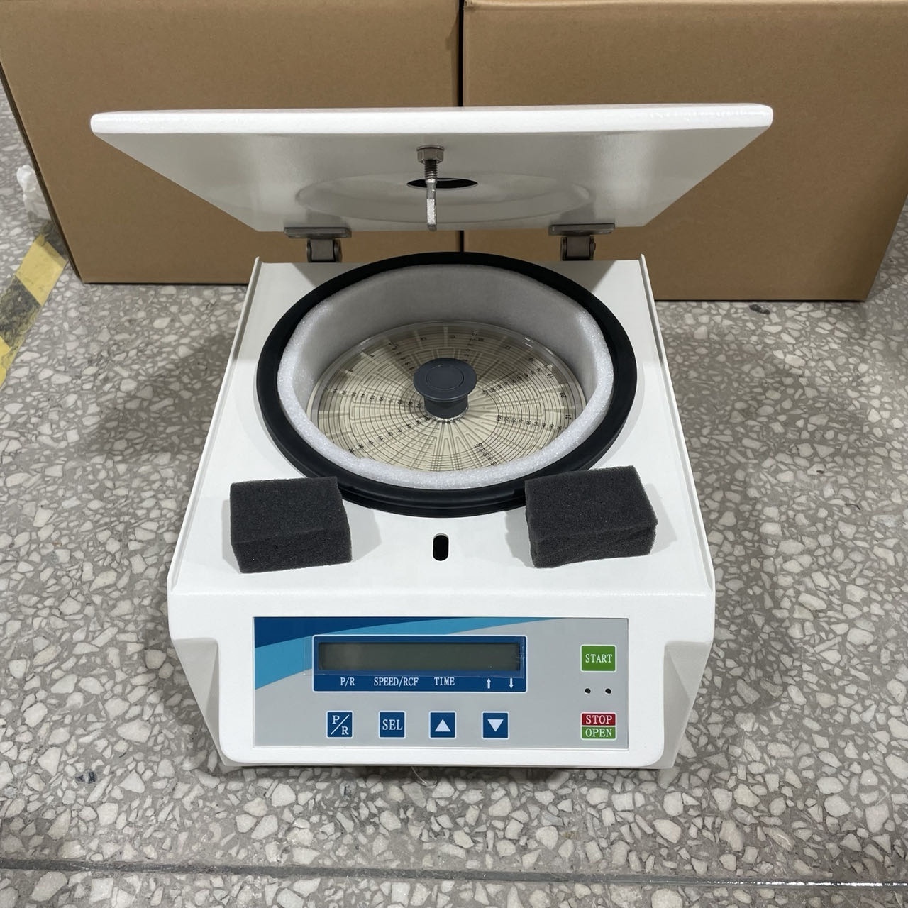 TGM12 high speed 12000rpm blood 24 tubes hematocrit centrifuge and micro capacity centrifuge cheap distributor price