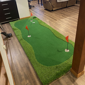 Factory Wholesale Golf Putting Mat Artificial Turf Indoor Mini Golf Putting Green  for Indoor Golf Course