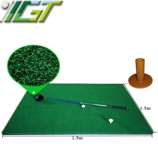 High Quality YGT-3D Golf Mats with Nylon Knitted Artificial Grass