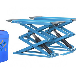 Factory Price Ultra-thin Scissor Lift Double Scissor Design Bridge Car Lifter for Sale