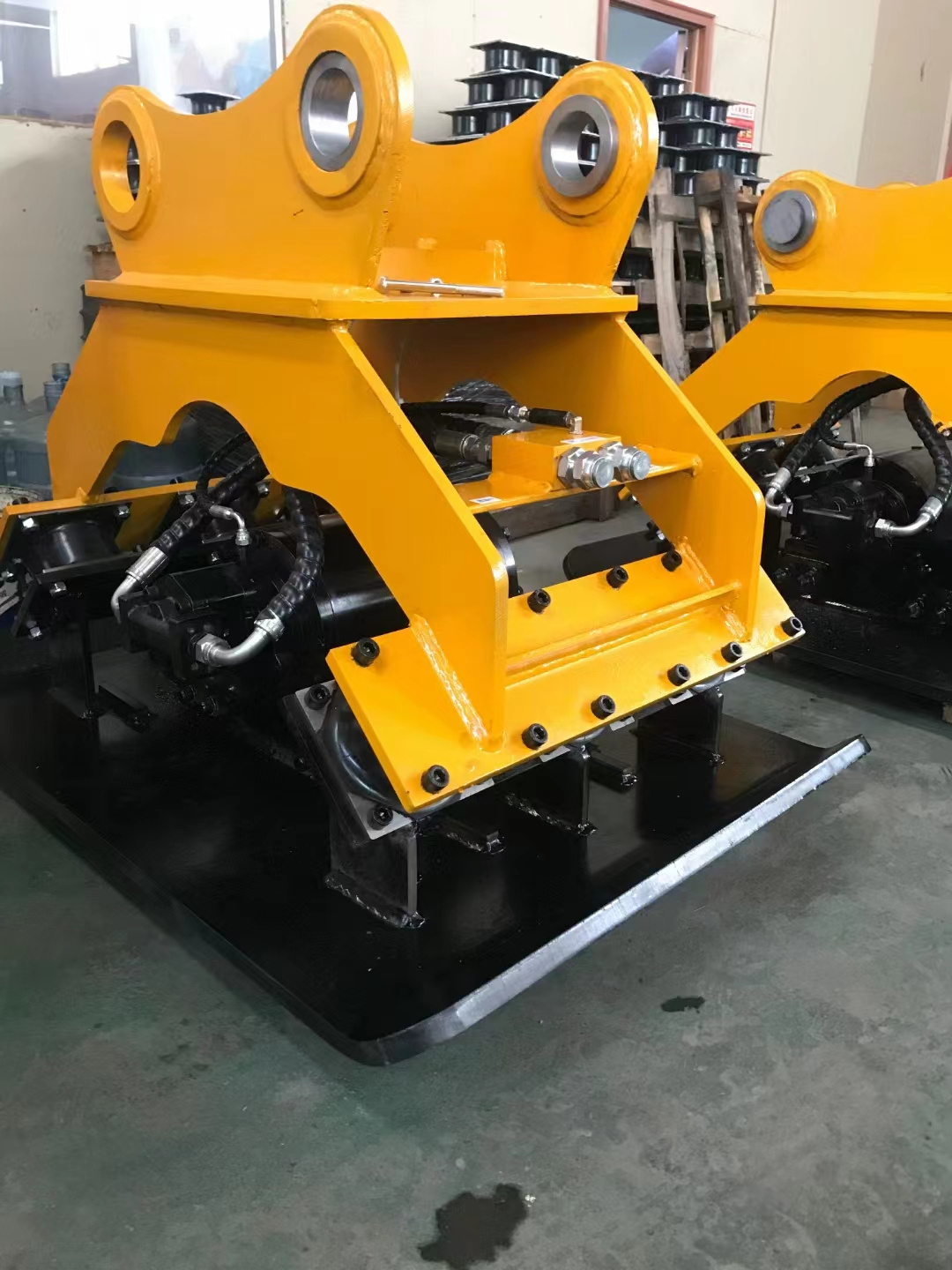 Hydraulic Plate Soil Compassor Hydraulic Tamper for 4-10 tons excavator  4-10 ton excavator hydraulic flat soil compactor