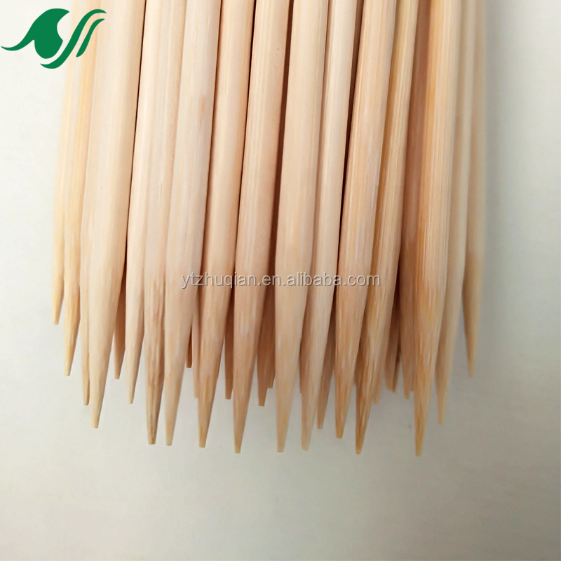 The strong length Bamboo Marshmallow sticks 5.0*90cm bamboo kite stick BBQ stick