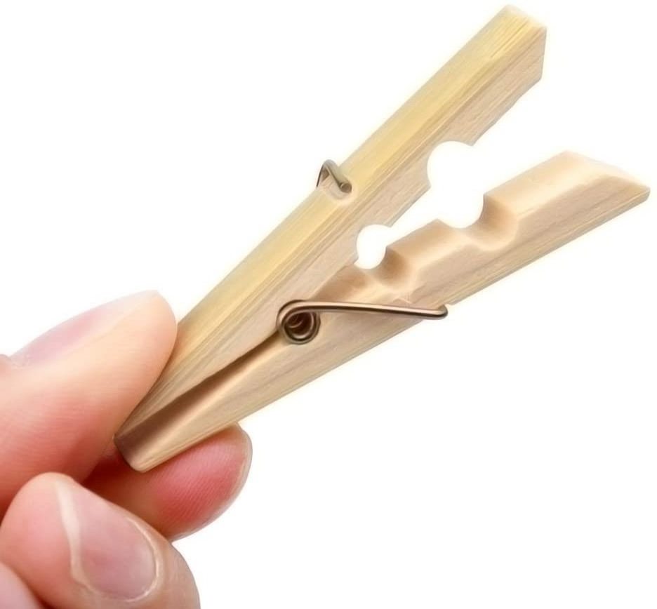 Utility Versatile Clothespin Pegs Cheap Promotional Bamboo Cloth Peg For Dry