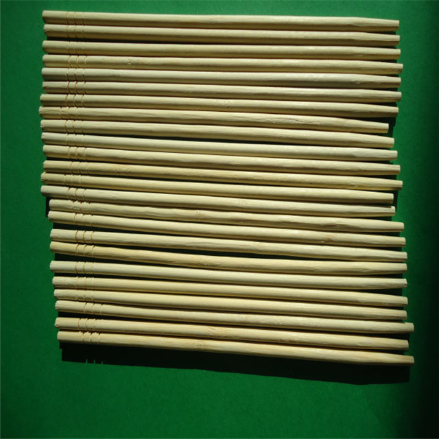 Chinese traditional disposable round bamboo chopstick 23cm