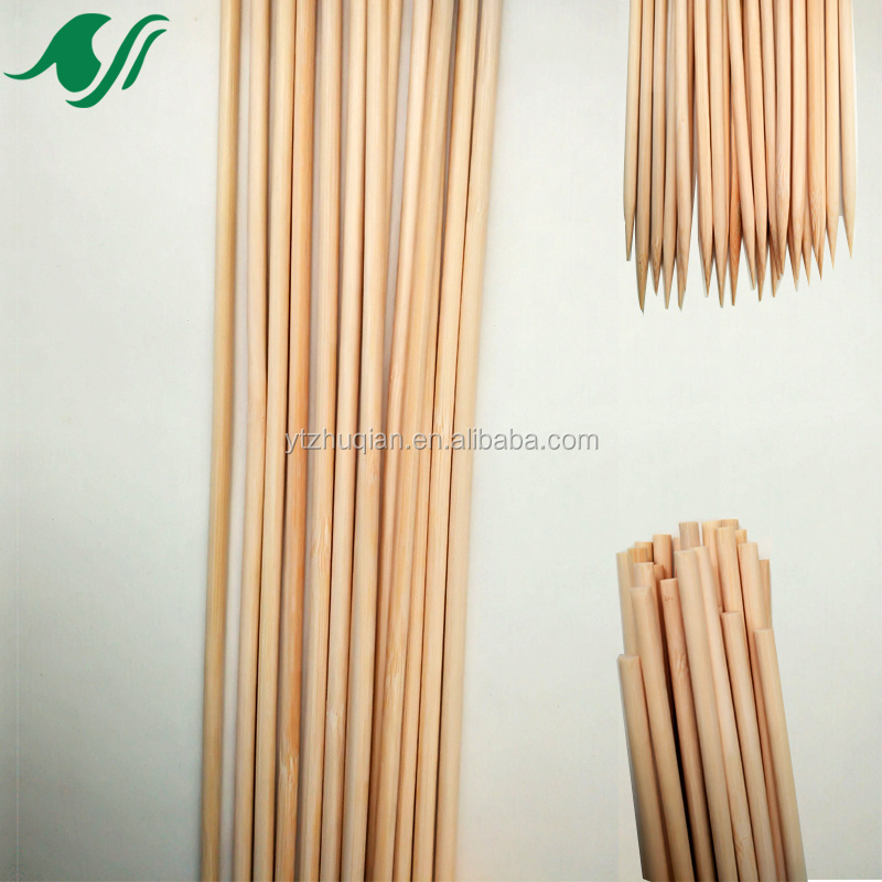 Sweetcorn cobs Hygeian Long Tornado Potato Bamboo Stick 5mm* 36inch Bamboo Skewer 90cm Long Bamboo Marshmallow Roasting Sticks