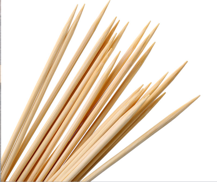 36inch Marshmallow Smores Roasting Bamboo Sticks 110-Pack Extra Long round disposable bamboo barbecue sticks for food