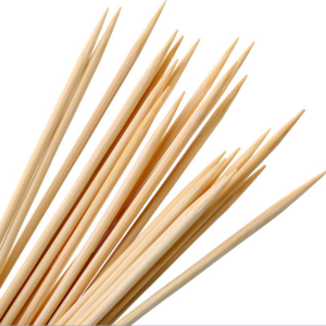 36inch Marshmallow Smores Roasting Bamboo Sticks 110-Pack Extra Long round disposable bamboo barbecue sticks for food