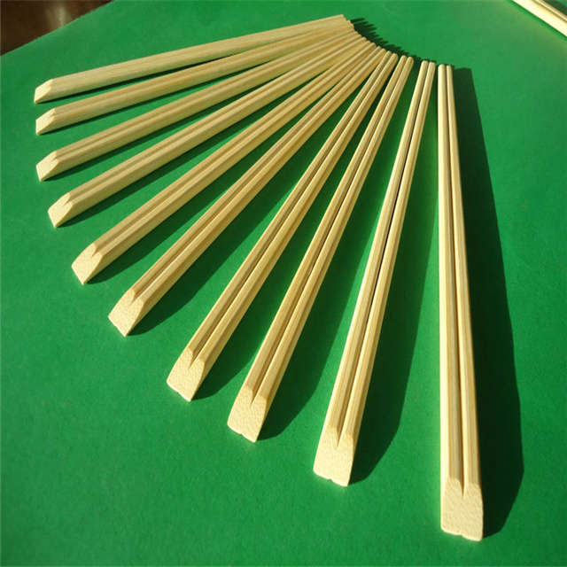 Chinese traditional disposable round bamboo chopstick 23cm