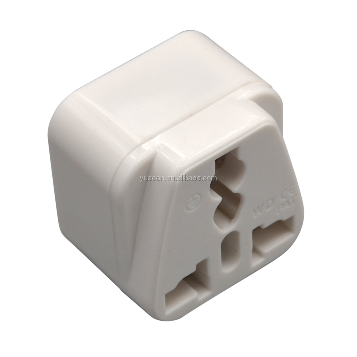 Universal socket to American US Japan Korea Canada Taiwan 2pin travel plug adapter 10A 250V