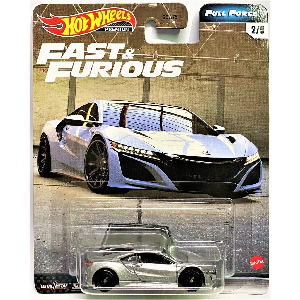 Hot Selling Toy Car Model Hot Wheels Premiue Fast & Furious Full Force Set of 5 pieces