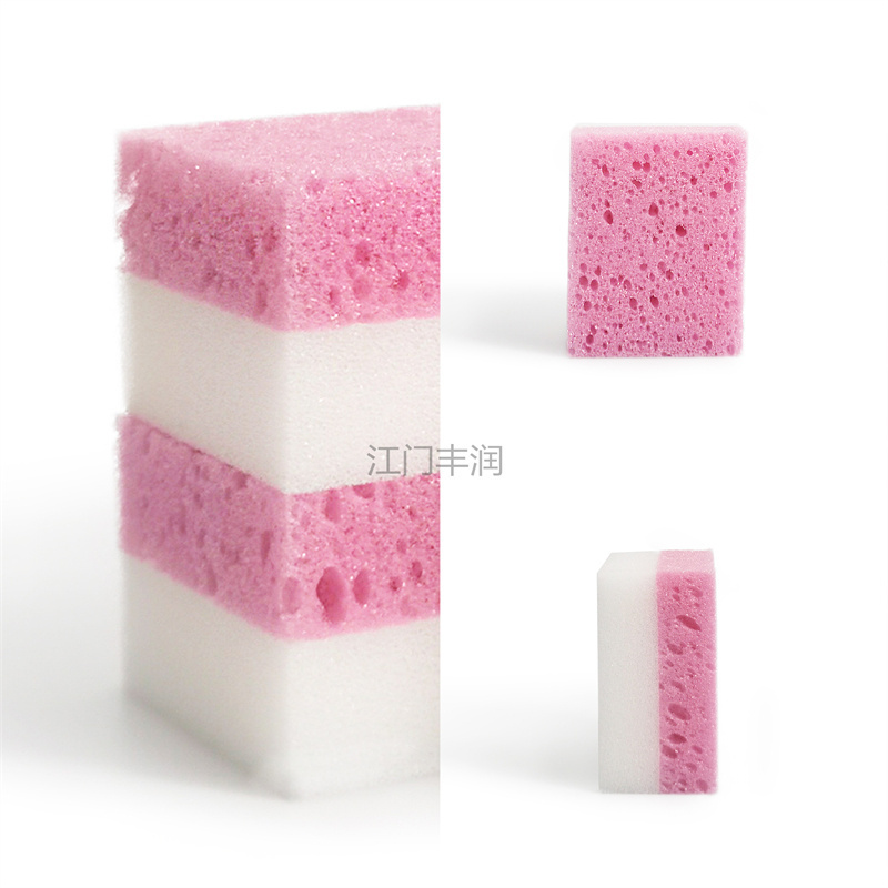 Wholesale Of New Features Pink white kitchen scrub king cleaning sponge