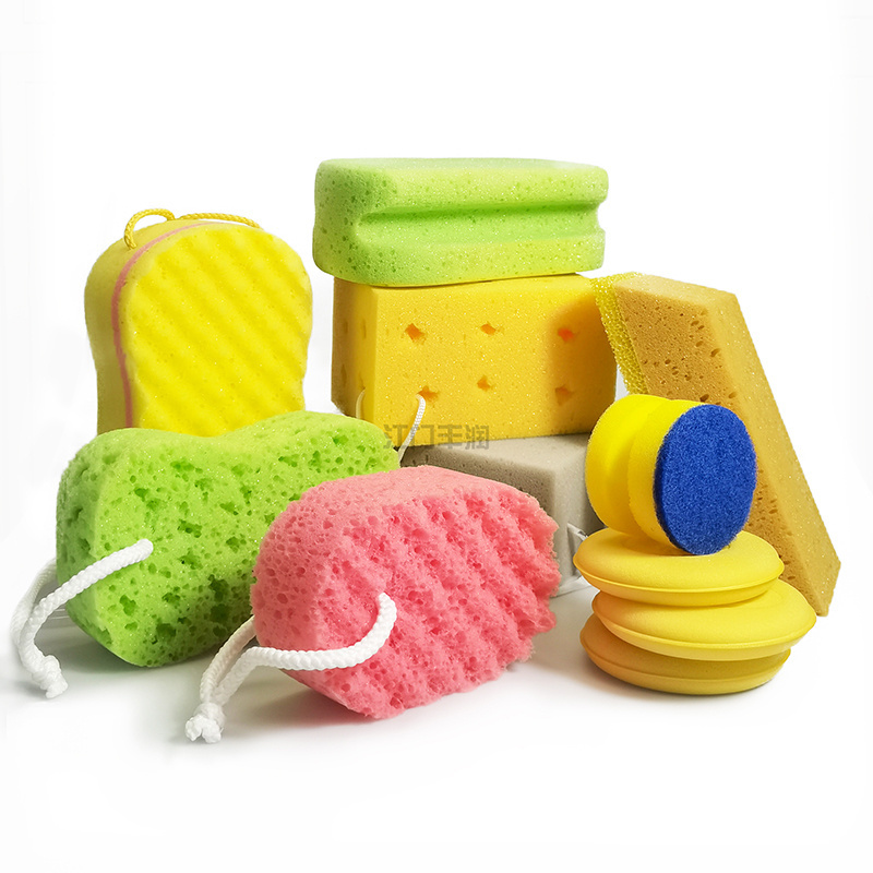 OEM high quality car washing sponge Manufacturer Supply car care tools custom cleaning sponge for car