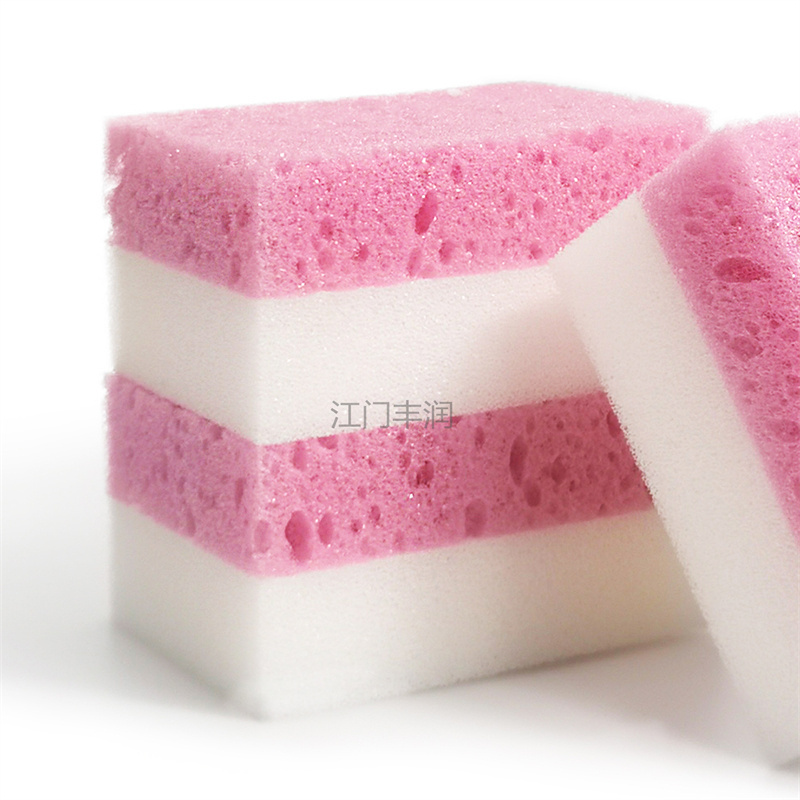 Wholesale Of New Features Pink white kitchen scrub king cleaning sponge