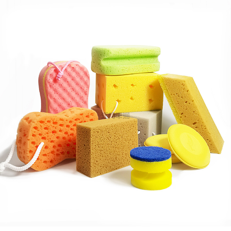 OEM high quality car washing sponge Manufacturer Supply car care tools custom cleaning sponge for car