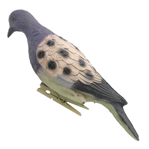 PE Plastic Hunting Pigeon Decoy for Garden Decoration plastic pigeon decoy for scare birds